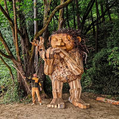 WAY OF THE BIRD 直筆サイン入り Thomas Dambo - Way of the Bird King